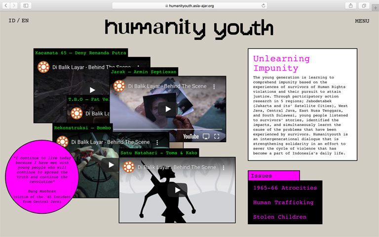 Humanity Youth - AJAR Annual Report 2020